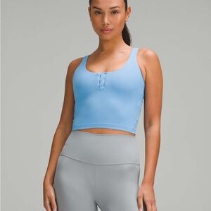 Lululemon Align Ribbed Henley Tank Top
Aero Blue